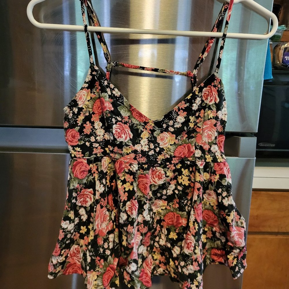 Floral Sleeveless Top